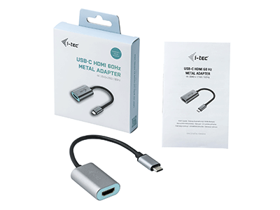 I-TEC USB C Metal HDMI 4K 60Hz Adapter, I-TEC  (BILD3)
