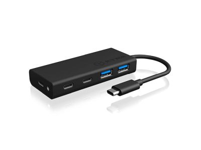 Hub 4-Port IcyBox USB 3.0 HUB Type-C zu 2xType C-> 2xType A extern - IB-HUB1426-CPD