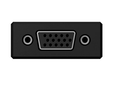Adapter IcyBox 3in1 DisplayPort St. -> 1x VGA/HDMI/DVI Bu. retail - IB-AC1031