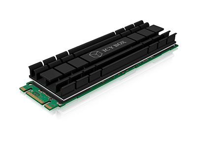 ICY BOX Alu Kuelkoerper fuer M.2 SSD ICY BOX Alu Kuelkoerper fuer M.2 SSD