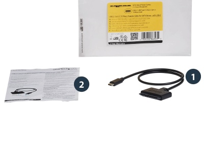 STARTECH USB 3.1 Gen 2 to 2.5in SATA, STARTECH.COM  (BILD5)