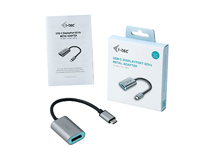 I-TEC USB C Metal DP 4K 60Hz Adapter, I-TEC  (BILD5)