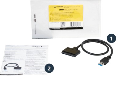 STARTECH.COM USB312SAT3CB, Kabel & Adapter Kabel - USB  (BILD3)