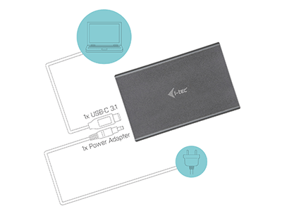 I-TEC USB-C/USB 3.0 Gehaeuse Dual M.2, I-TEC  (BILD5)