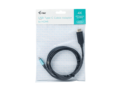 I-TEC USB C HDMI 4K Kabel Adapter, I-TEC C31CBLHDMI60HZ  (BILD2)