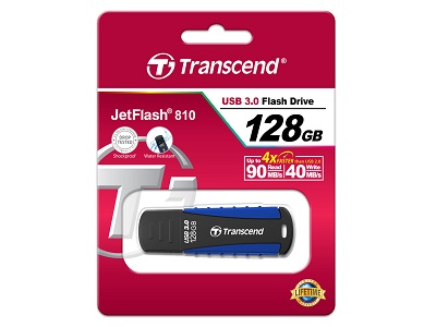 USB-Stick 128GB Transcend JetFlash 810 USB3.1 90/40MB/s - TS128GJF810
