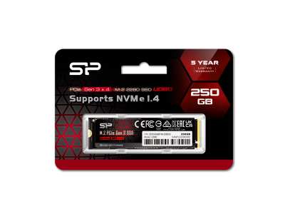 SILICON POWER SSD UD80 250GB M.2 PCIe SILICON POWER SSD UD80 250GB M.2 PCIe