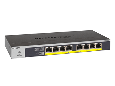 NETGEAR 8-Port PoE/PoE+ Gigabit Ethernet, NETGEAR  (BILD5)
