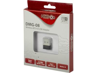 INTER-TECH DMG-08 WiFi/Bluetooth Adap. - 88888150