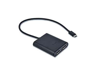 8595611702037 - Itec - Videoadapter i-tec c31dual4kdp - usb type-c 31 auf 2 Displayausgänge port 12 - max 38402160 30hz 8595611702037 - Itec - Videoadapter i-tec c31dual4kdp - usb type-c 31 auf 2 Displayausgänge port 12 - max 38402160 30hz