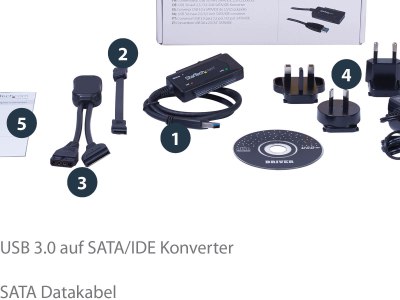 STARTECH.COM USB3SSATAIDE, Optionen & Zubehör Audio, &  (BILD5)
