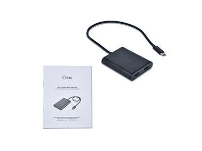 I-TEC USB C auf Dual HDMI Port
