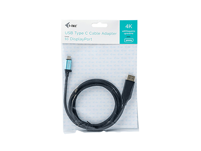 I-TEC USB C DisplayPort 4K Kabel Adapter, I-TEC  (BILD2)
