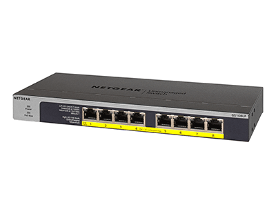 NETGEAR 8-Port PoE/PoE+ Gigabit Ethernet, NETGEAR  (BILD3)