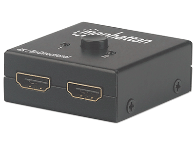 MANHATTAN 4K bi-direktionaler 2-Port HDMI-Splitter 207850 (BILD1)