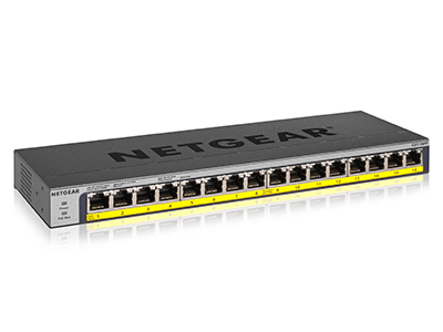 NETGEAR GS116PP-100EUS, Netzwerk Switch Nicht verwaltet,  (BILD2)