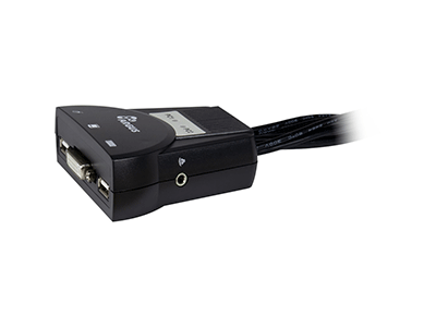 INTER-TECH KVM Kabel-Switch-LS-21DA DVI