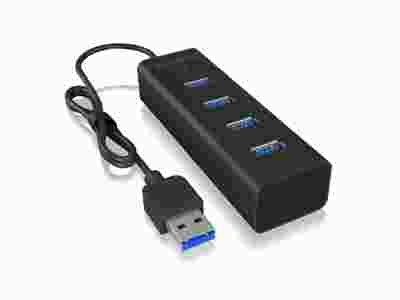 Hub 4-Port IcyBox USB 3.0 IB-HUB1409-U3 USB 3.0 Type-A retail - IB-HUB1409-U3