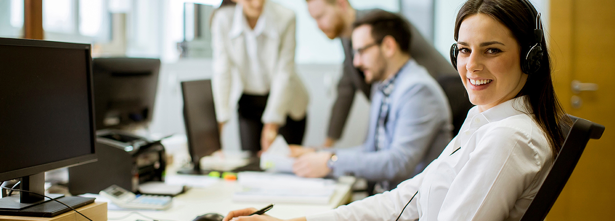 Verkaufsunterstützung und Hotline-Service