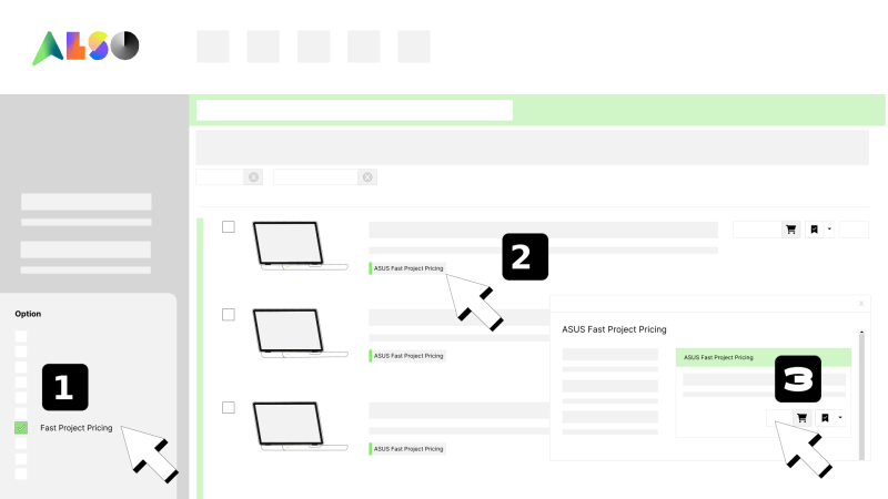 Screenshot des Webshops