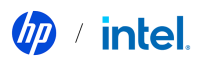 HP-Intel logo