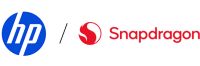 HP x Snapdragon logo