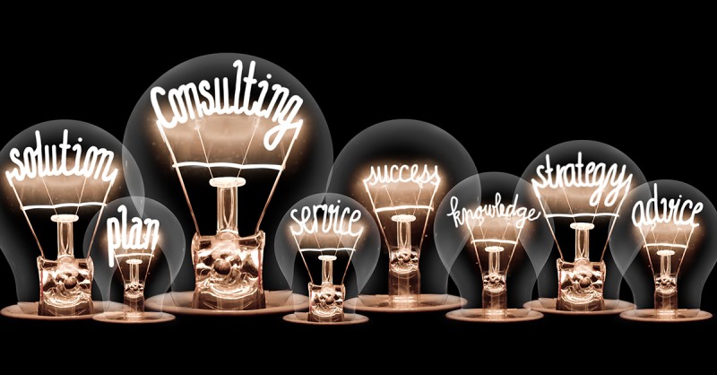 MSP industry trends: Bulbs with different MSP factors written in them.