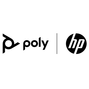 Poly and HP combi logo