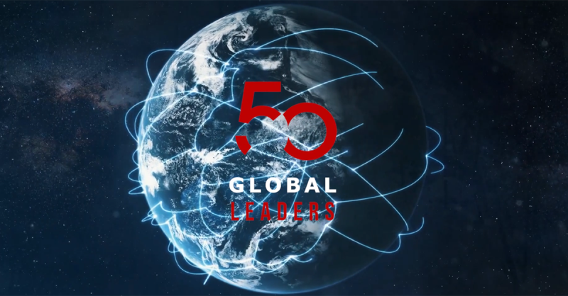 “50 Global Leaders” portrays 50 innovative and leading companies worldwide on bloomberg.com