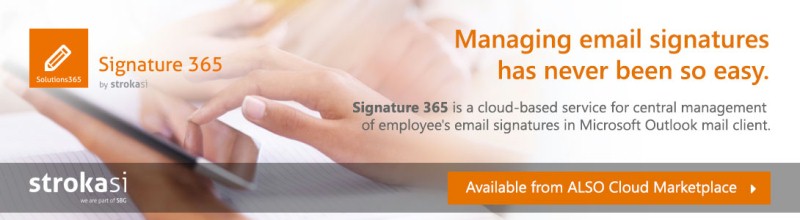 Easy and fast! To implement the Signature 365 solution, a company needs Outlook 2013 (or a later version) and an internet connection.