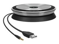 EPOS EXPAND SP 20 - Smart speakerphone - kablet - USB, 3,5 mm jakk - svart, sølv - Certified for Skype for Business